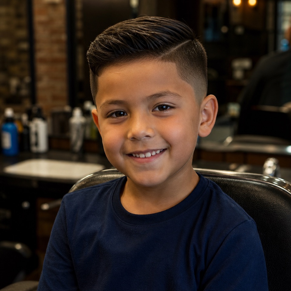 Corte infantil de Arturo’s Barber