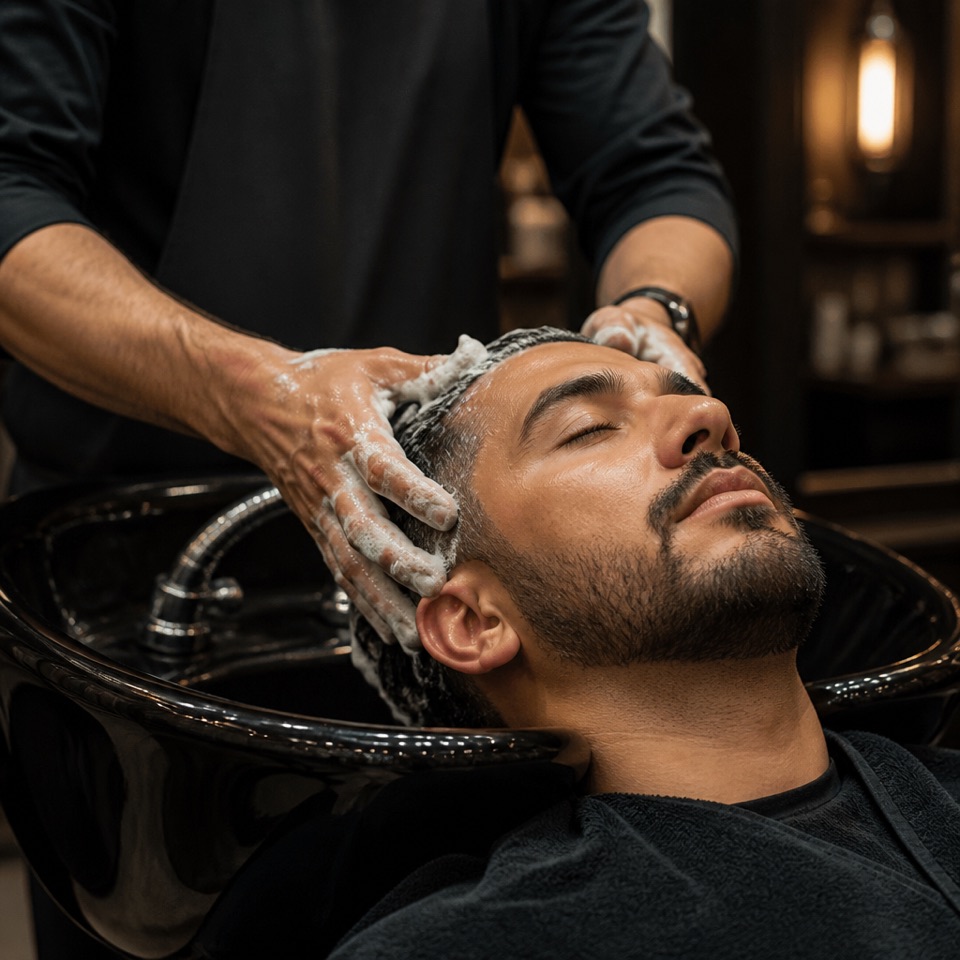 Lavado premium de Arturo’s Barber